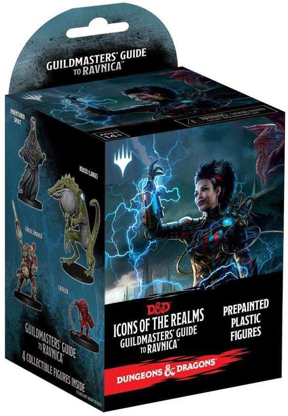 D&D Icons of the Realms: Guildmasters' Guide to Ravnica Miniatures Booster Pack Home page WizKids   