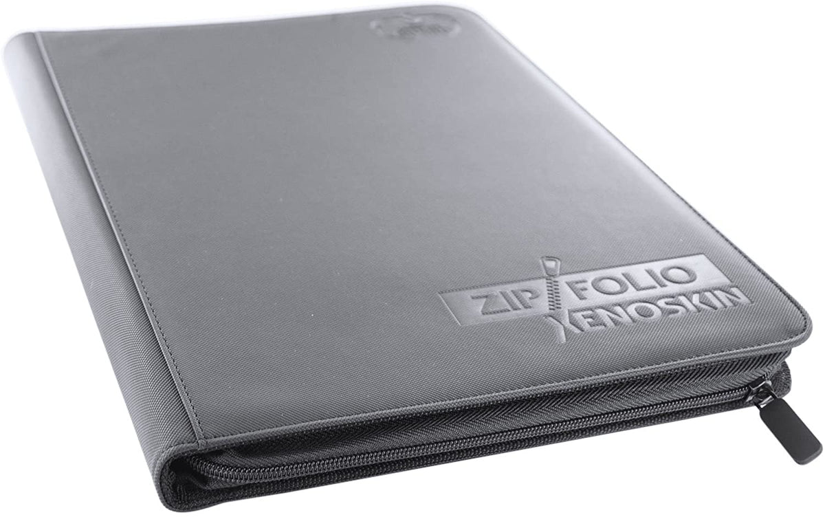 Ultimate Guard Binder XenoSkin Zipfolio 9pkt Grey (10213) Supplies Ultimate Guard   