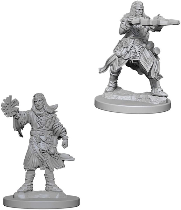 Pathfinder Deep Cuts Unpainted Miniatures: Male Human Wizard Home page WizKids   