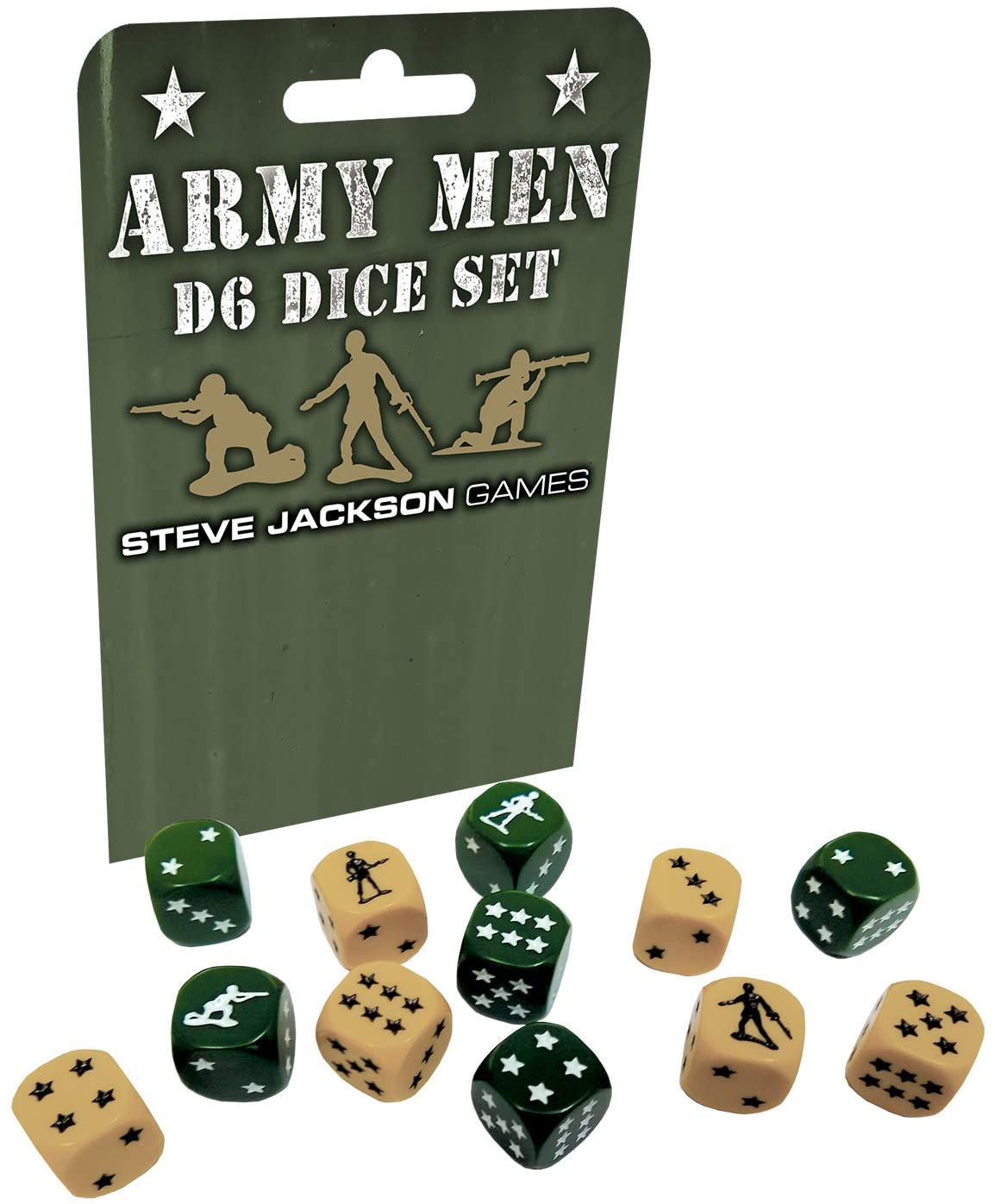 Army Men D6 Dice Set  Steve Jackson Games   