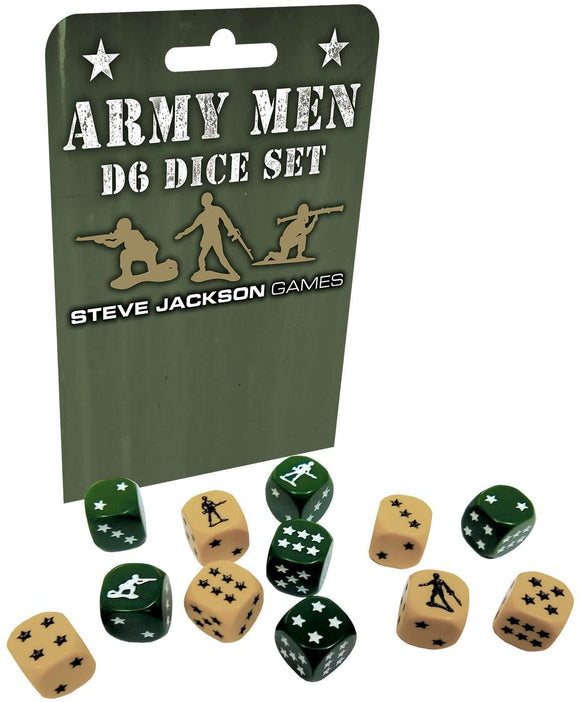Army Men D6 Dice Set Home page Steve Jackson Games   