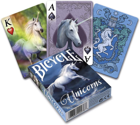 Playing Cards: Anne Stokes Unicorn Home page Other   