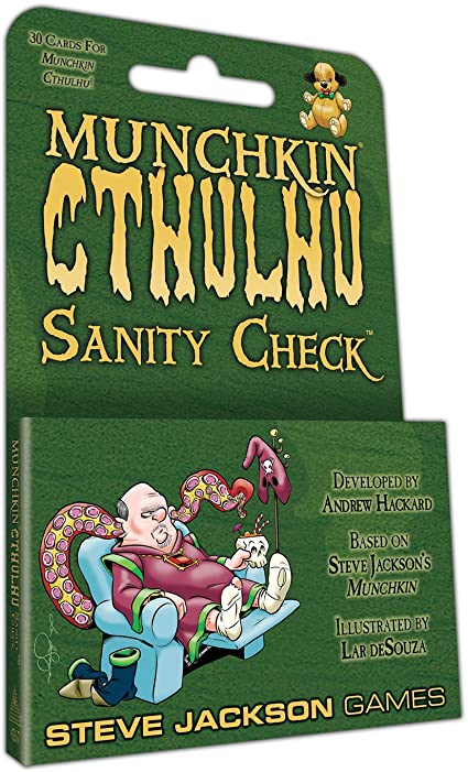 Munchkin Cthulhu: Sanity Check Home page Steve Jackson Games   