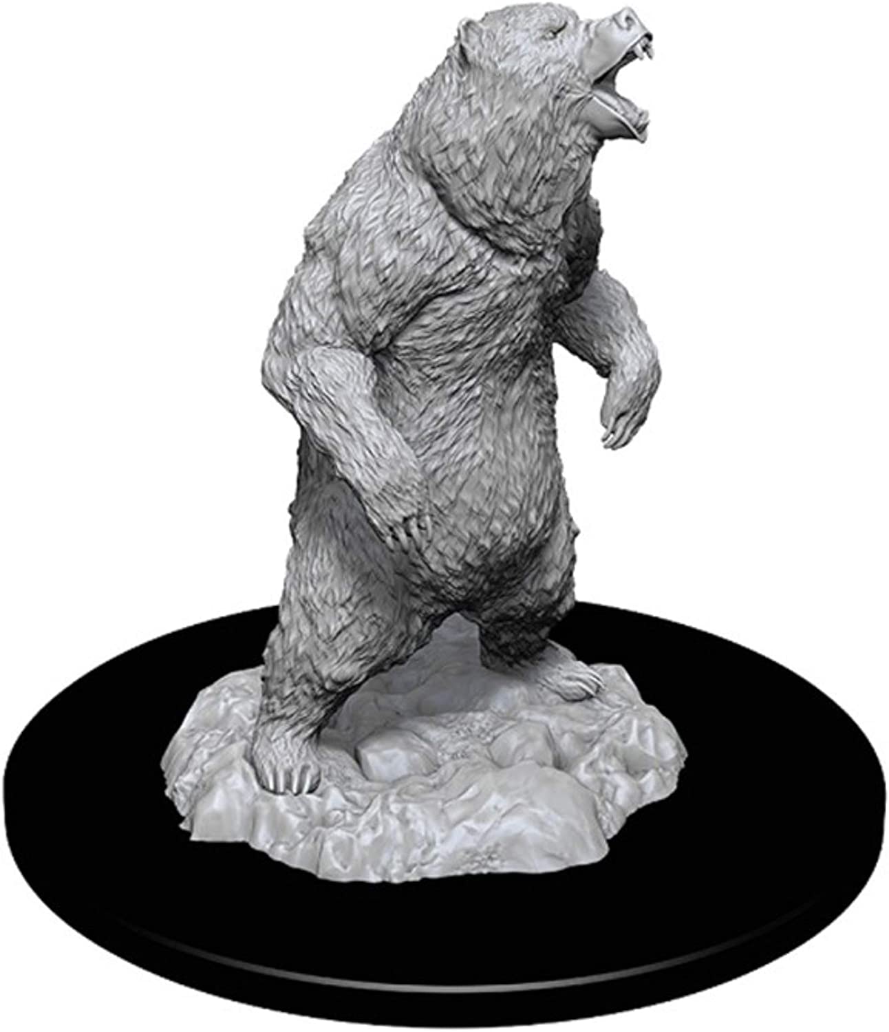 WizKids Deep Cuts Unpainted Miniatures: Grizzly Bear Miniatures WizKids