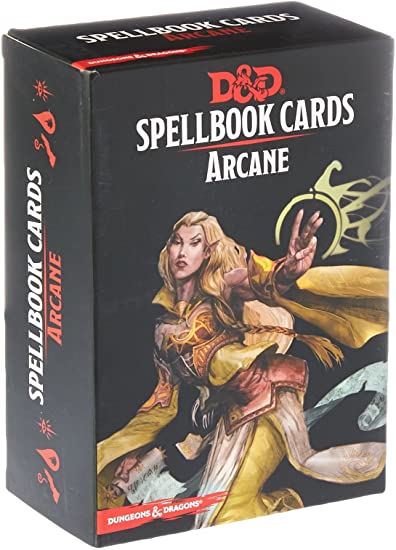 D&D 5e Spellbook Cards: Arcane Role Playing Games Gale Force Nine   