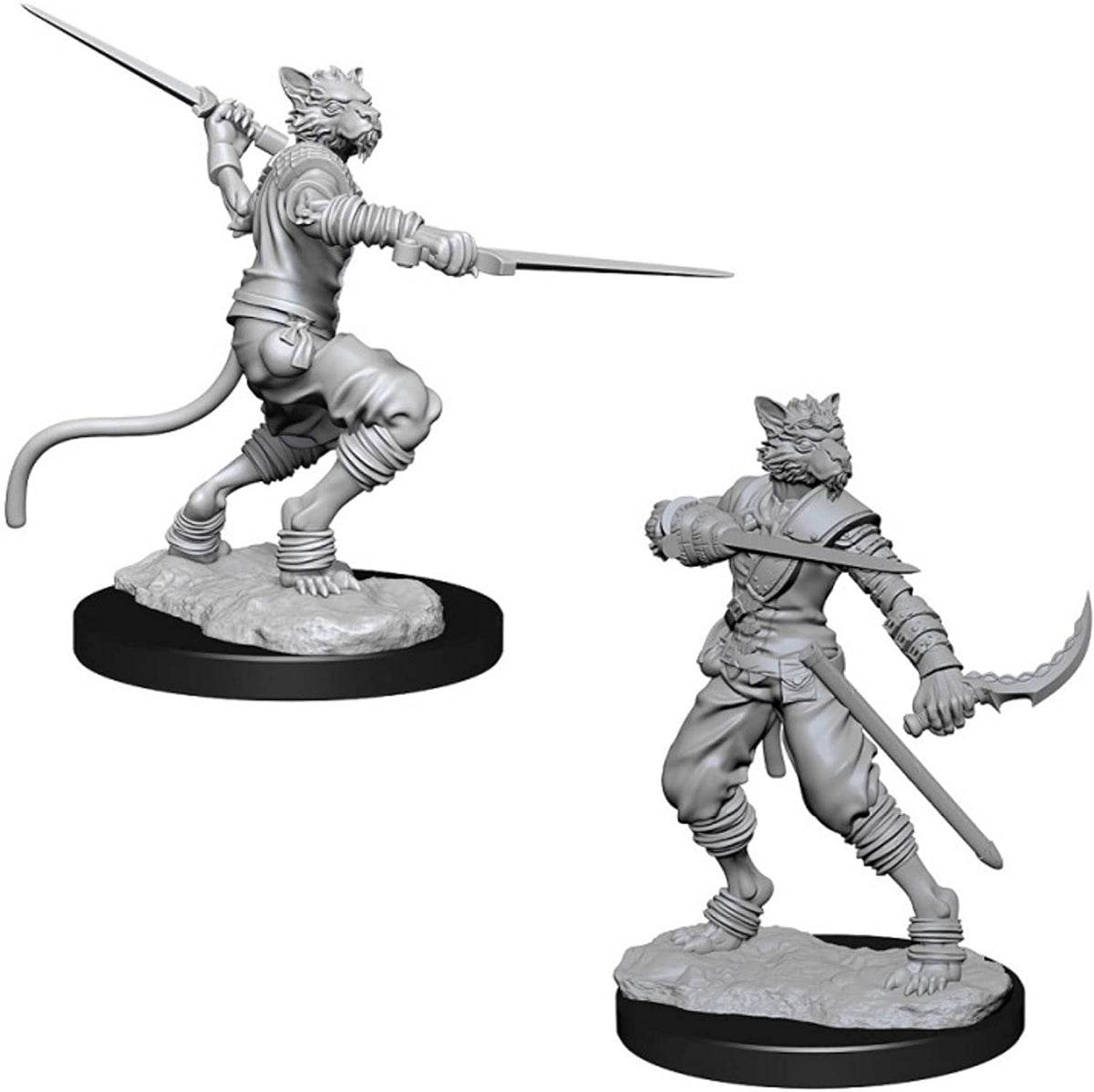 D&D Nolzur's Marvelous Unpainted Miniatures: Male Tabaxi Rogue (73540) Miniatures WizKids   