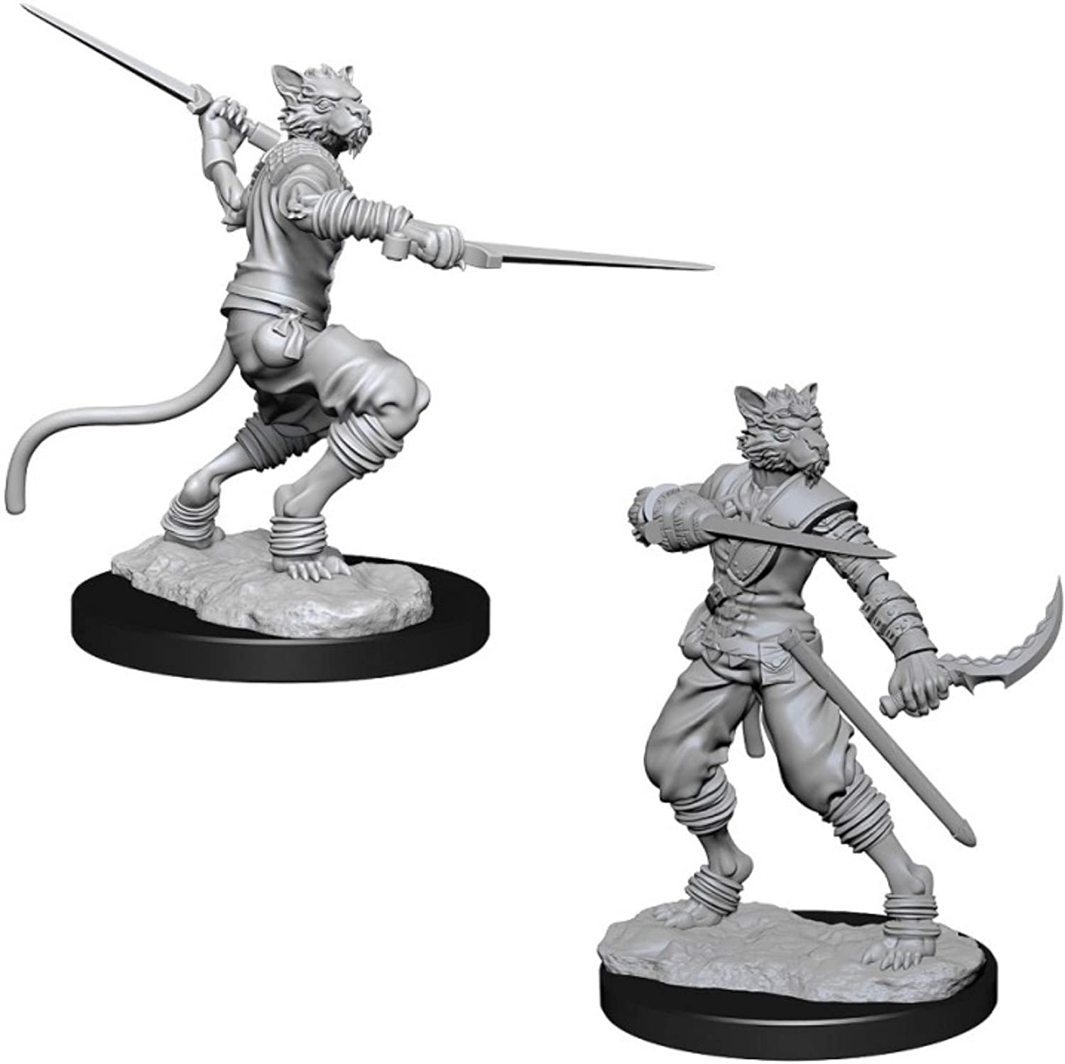 D&D Nolzur's Marvelous Unpainted Miniatures: Male Tabaxi Rogue (73540) Miniatures WizKids   