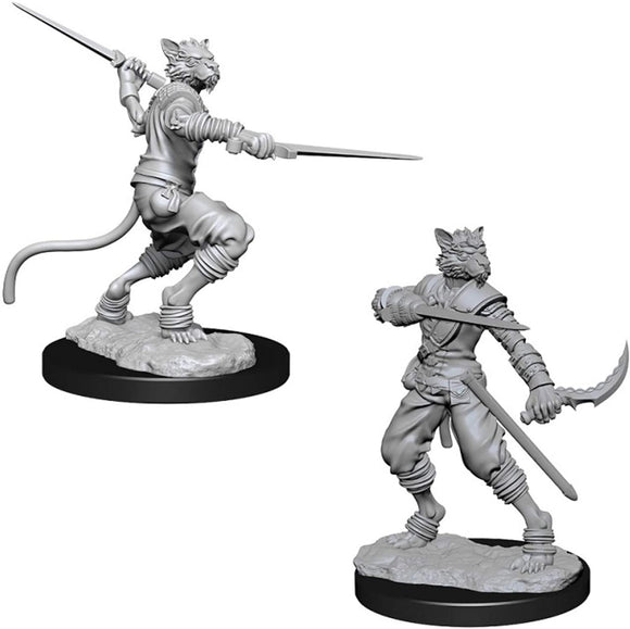 D&D Nolzur's Marvelous Unpainted Miniatures: Male Tabaxi Rogue (73540) Miniatures WizKids   