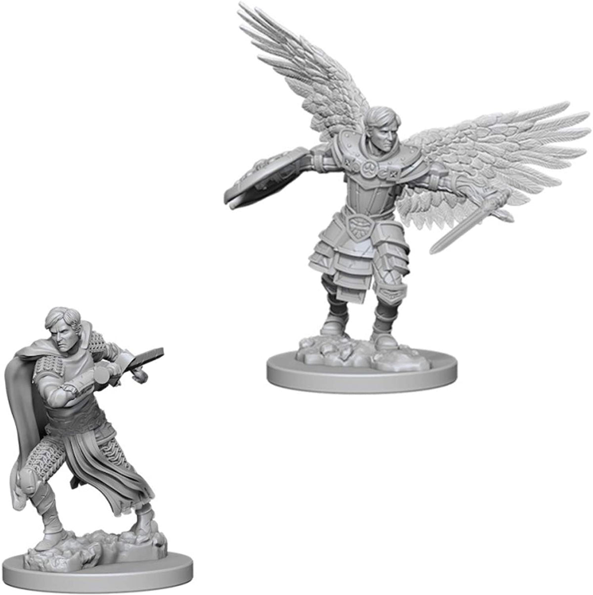 D&D Nolzur's Marvelous Unpainted Miniatures: Aasimar Male Fighter Miniatures WizKids   