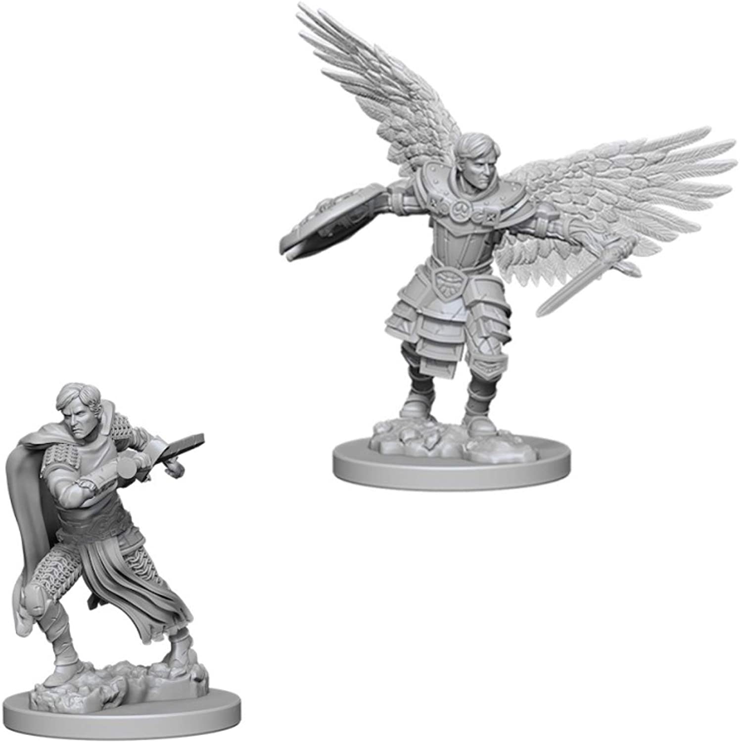 D&D Nolzur's Marvelous Unpainted Miniatures: Aasimar Male Fighter Miniatures WizKids   