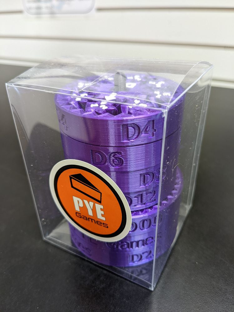 Fidget Spinner Dice Set - Dark  Other   