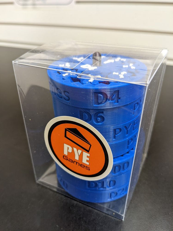 Fidget Spinner Dice Set - Blue  Other   