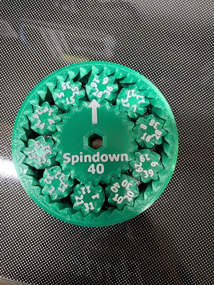 Fidget Spinner Dice - Spindown 40 Dice Other