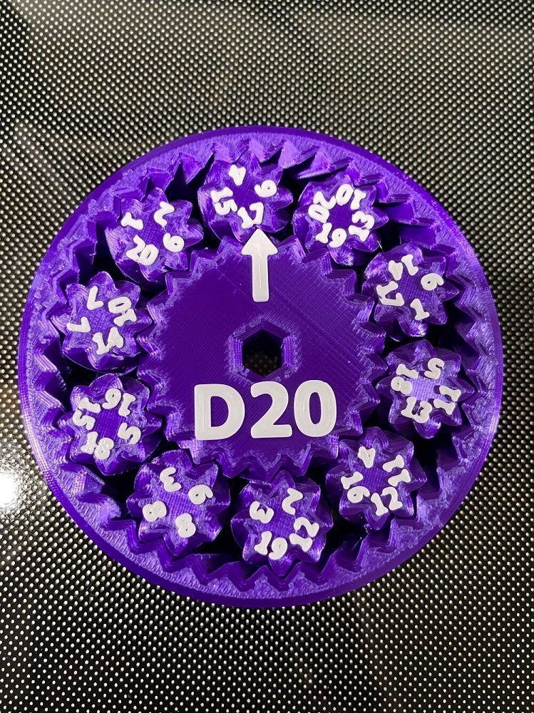 Fidget Spinner Dice - D20  Other   