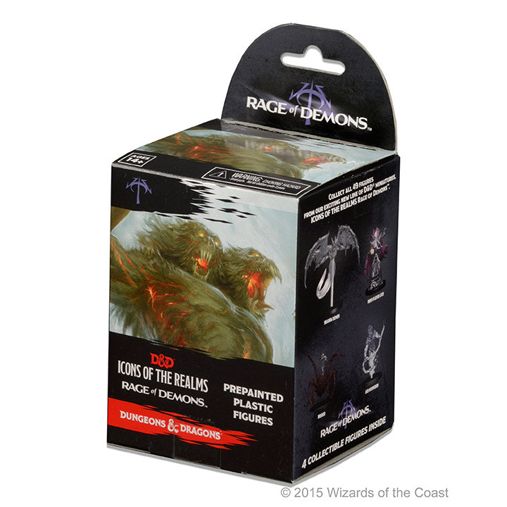 D&D Icons of the Realms Set 03 Rage of Demons Booster Pack Miniatures WizKids   