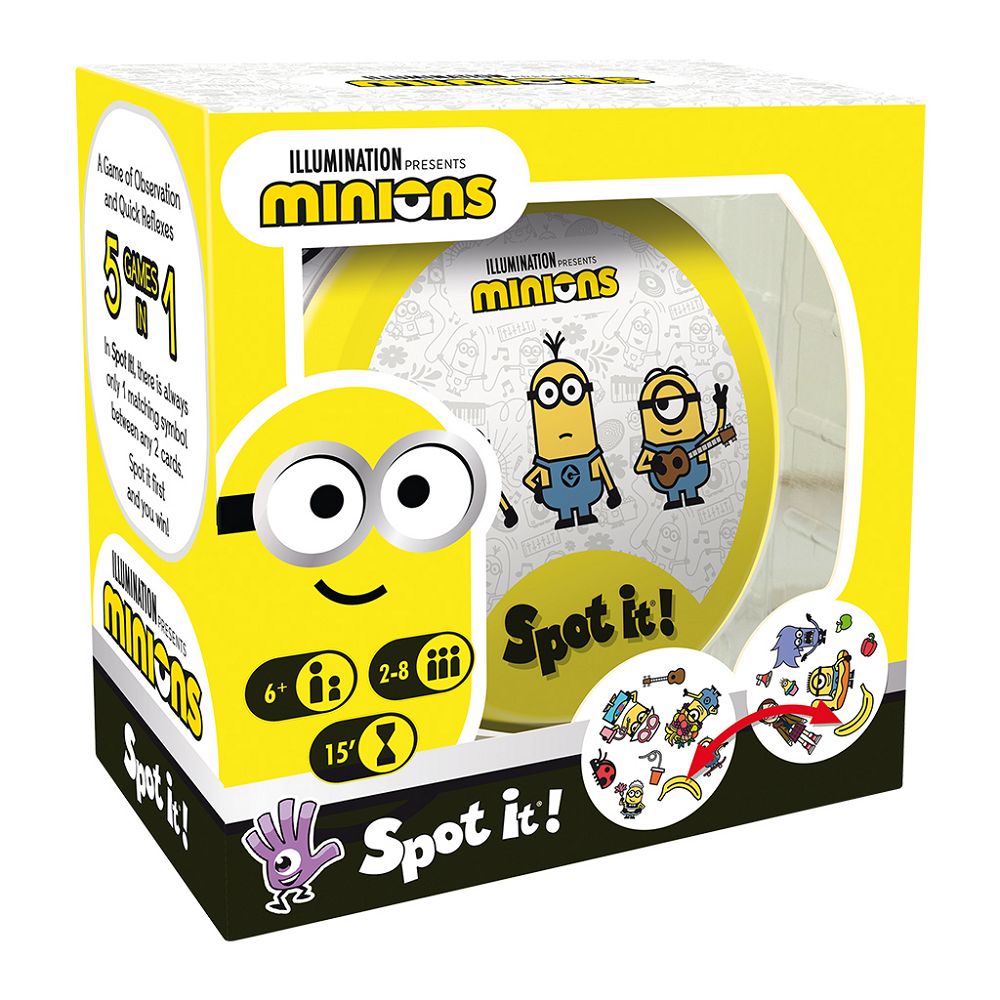 Spot It! Minions Party Games Asmodee