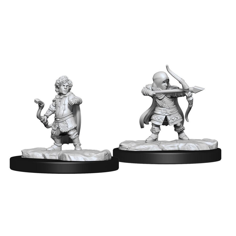 Critical Role Unpainted Miniatures Male Lotusden Halfling Ranger (90382) Miniatures WizKids