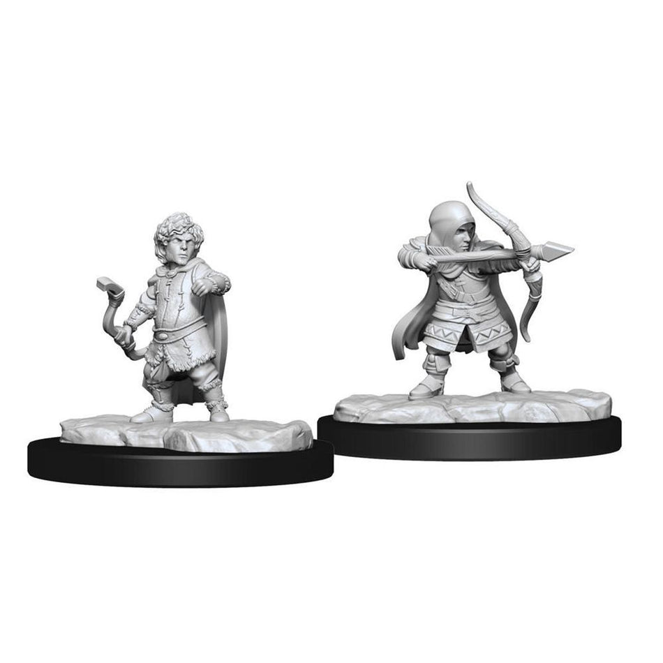Critical Role Unpainted Miniatures Male Lotusden Halfling Ranger (90382) Miniatures WizKids