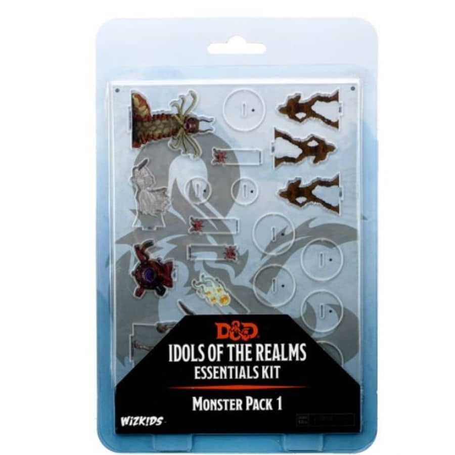 D&D Idols of the Realms Essentials Kit 2D Miniatures Monster Pack 1 Miniatures WizKids