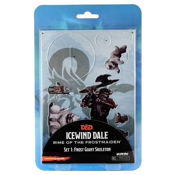 D&D Idols of the Realms Icewind Dale 2D Miniatures Frost Giant Skeleton Miniatures WizKids