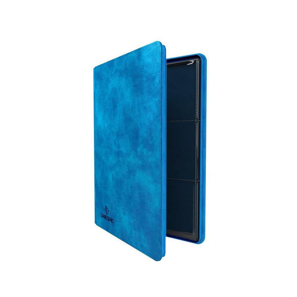 Gamegenic 18-Pocket Zip-Up Album Blue Supplies Asmodee   
