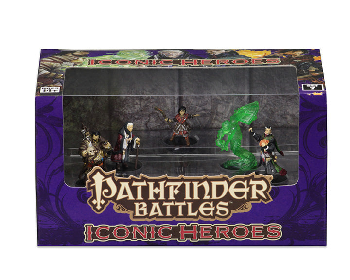 Pathfinder Battles: Iconic Heroes Set 7 Miniatures WizKids   