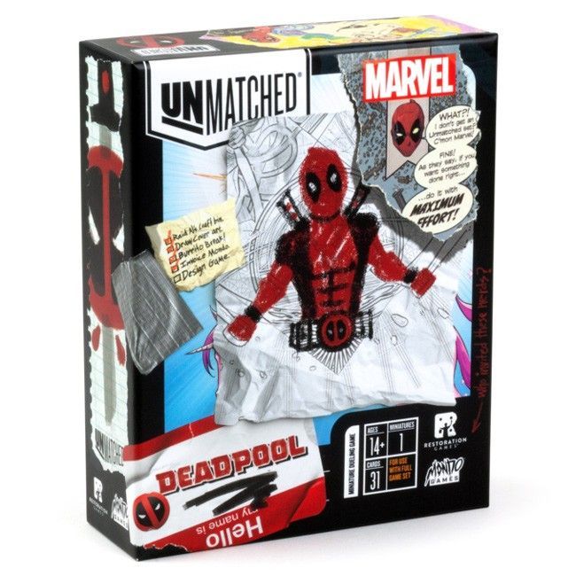 Unmatched: Deadpool Board Games Restoration Games