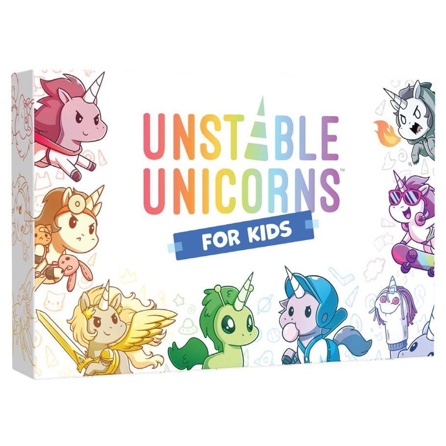 Unstable Unicorns Kids Edition Card Games TeeTurtle