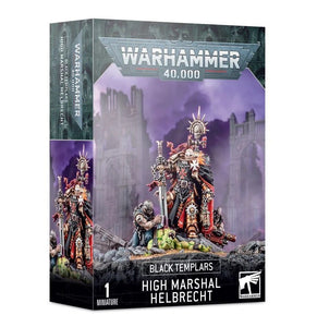 Warhammer 40K Black Templars: High Marshal Helbrecht Miniatures Games Workshop   