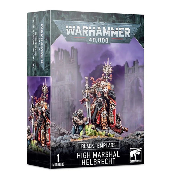 Warhammer 40K Black Templars: High Marshal Helbrecht Miniatures Games Workshop   
