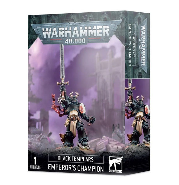 Warhammer 40K Black Templars Emperor's Champion  Games Workshop   