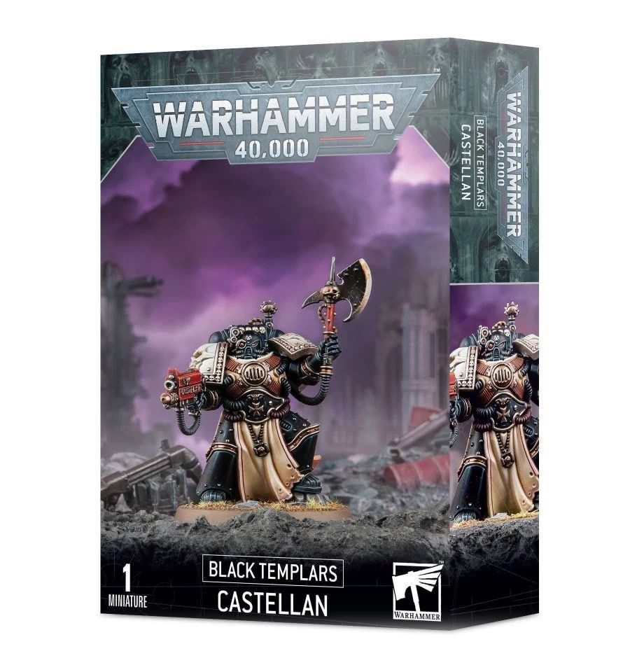 Warhammer 40K Black Templars: Castellan Miniatures Games Workshop   