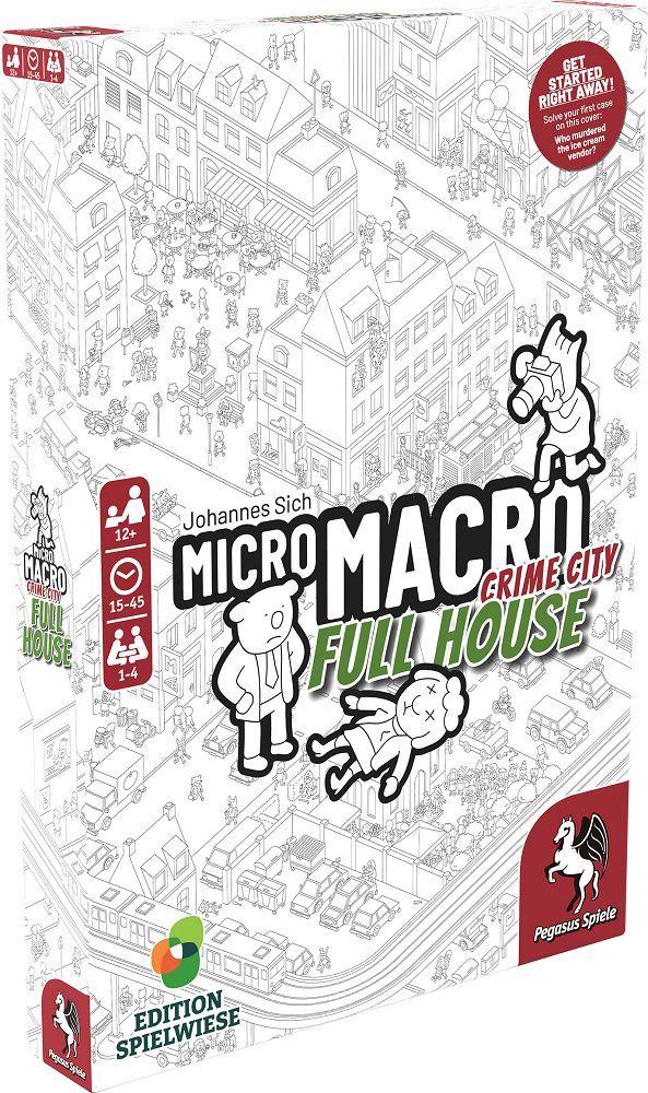 MicroMacro - Crime City: Full House Board Games Pegasus Spiele   
