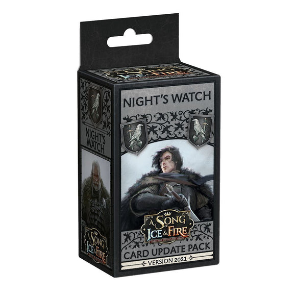 A Song of Ice & Fire Miniatures Game Card Update Pack Night's Watch  Asmodee   