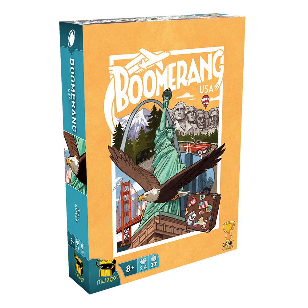 Boomerang USA Board Games Asmodee