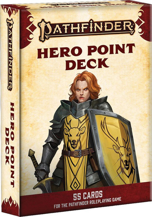 Pathfinder 2e RPG Hero Point Deck Supplies Paizo
