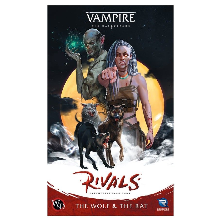 Vampire the Masquerade Rivals: The Wolf & The Rat Card Games Renegade Game Studios   