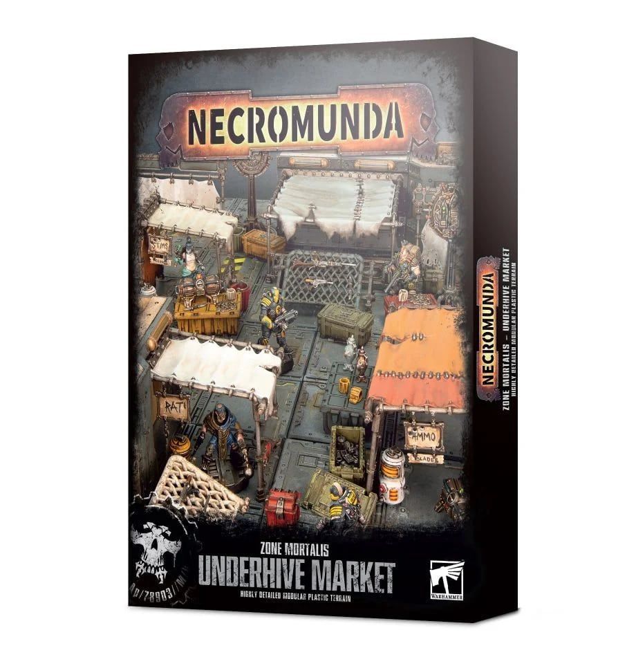 Necromunda Zone Mortalis Underhive Market Miniatures Games Workshop   