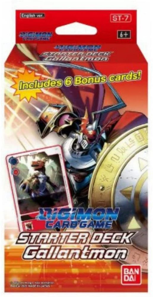 Digimon [ST07] Gallantmon Starter Deck Trading Card Games Bandai