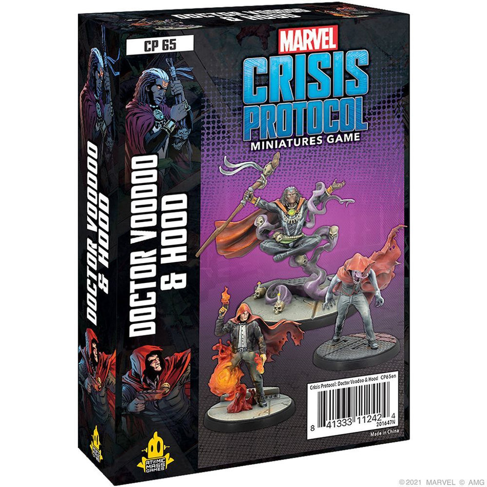 Marvel Crisis Protocol: Doctor Voodoo & Hood Miniatures Atomic Mass Games   
