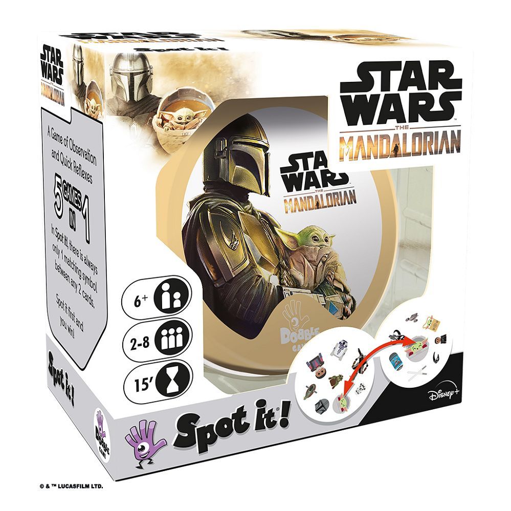 Spot It! Mandalorian Party Games Asmodee
