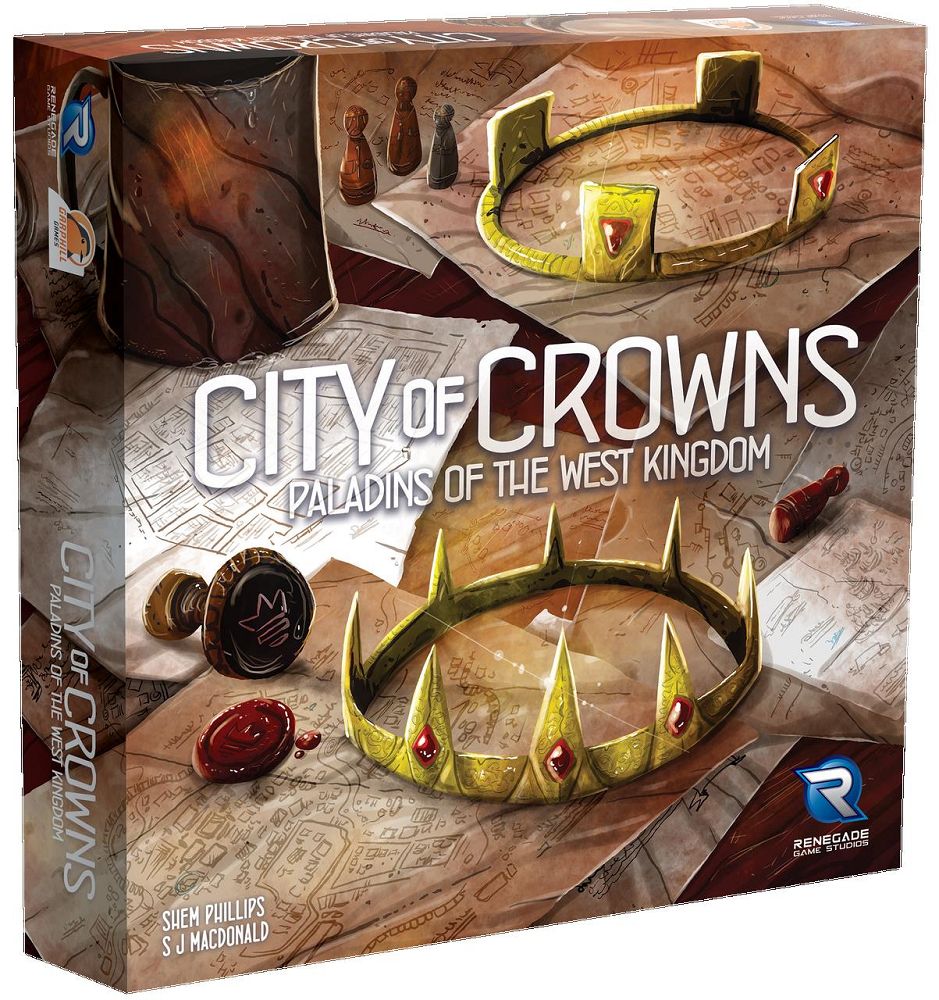 Paladins of the West Kingdom: City of Crowns Board Games Renegade Game Studios