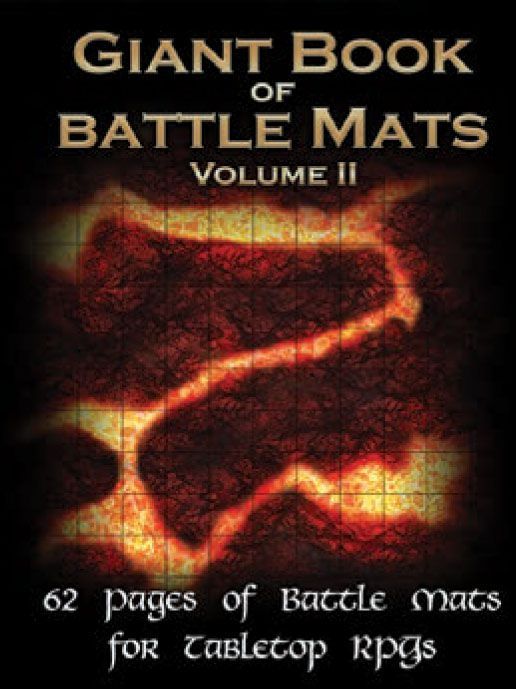 Giant Book of Battle Maps, Volume II RPG Maps Loke Battle Mats   