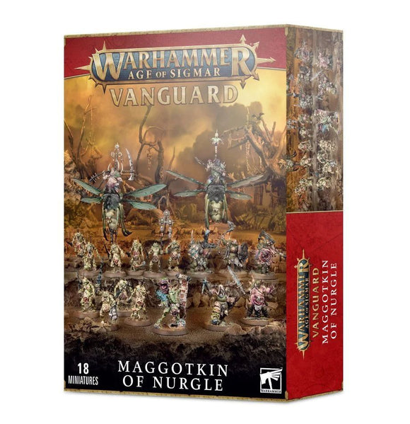 Age of Sigmar Vanguard: Maggotkin of Nurgle Miniatures Games Workshop   