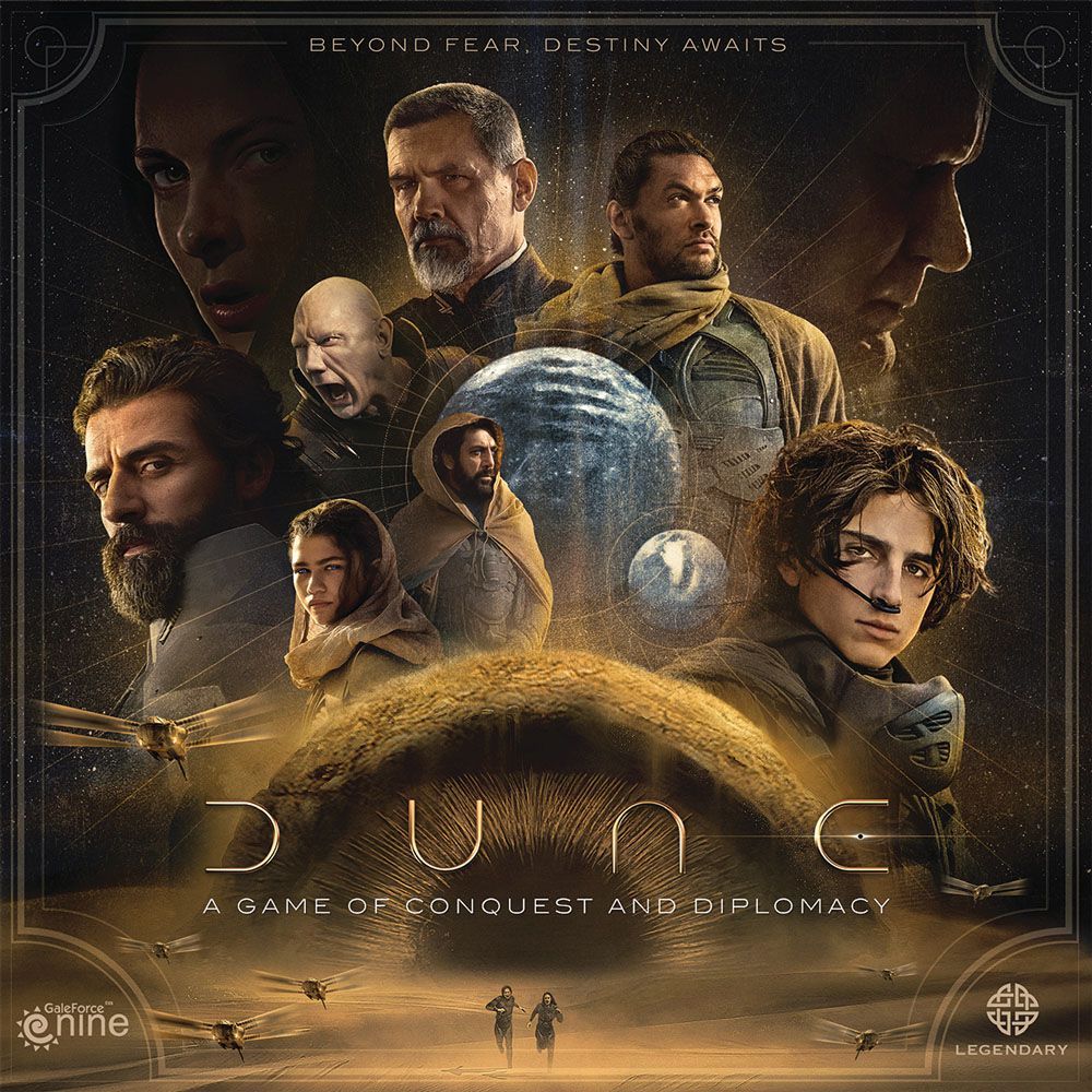 Dune Board Game Movie Version Board Games Gale Force Nine