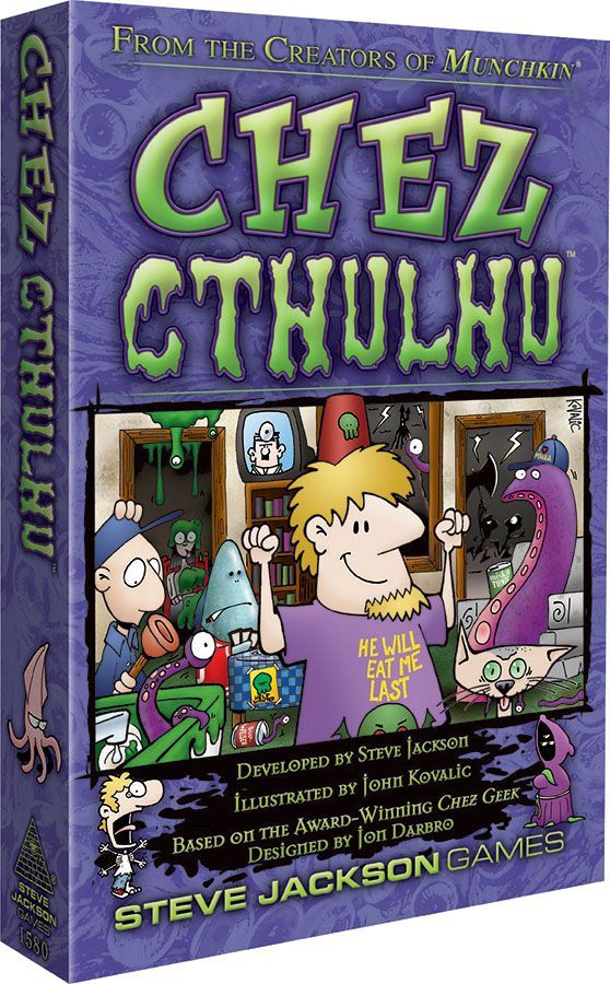 Chez Cthulhu Card Games Steve Jackson Games
