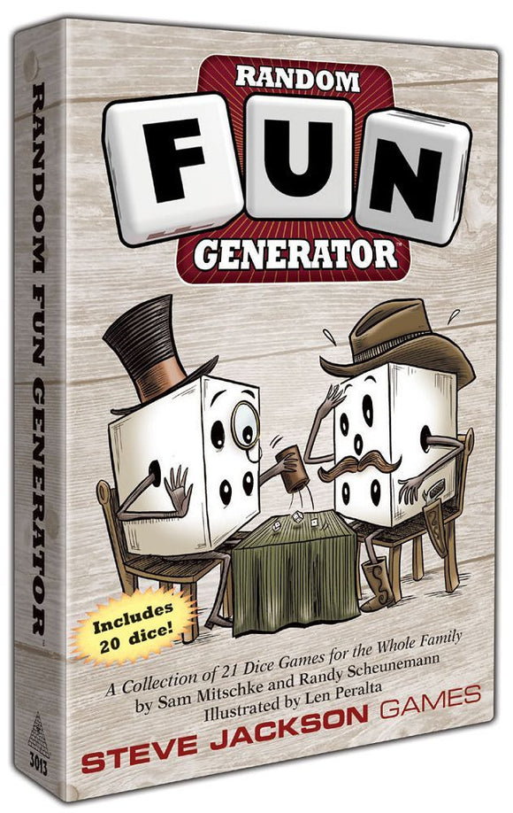 Random Fun Generator  Steve Jackson Games   