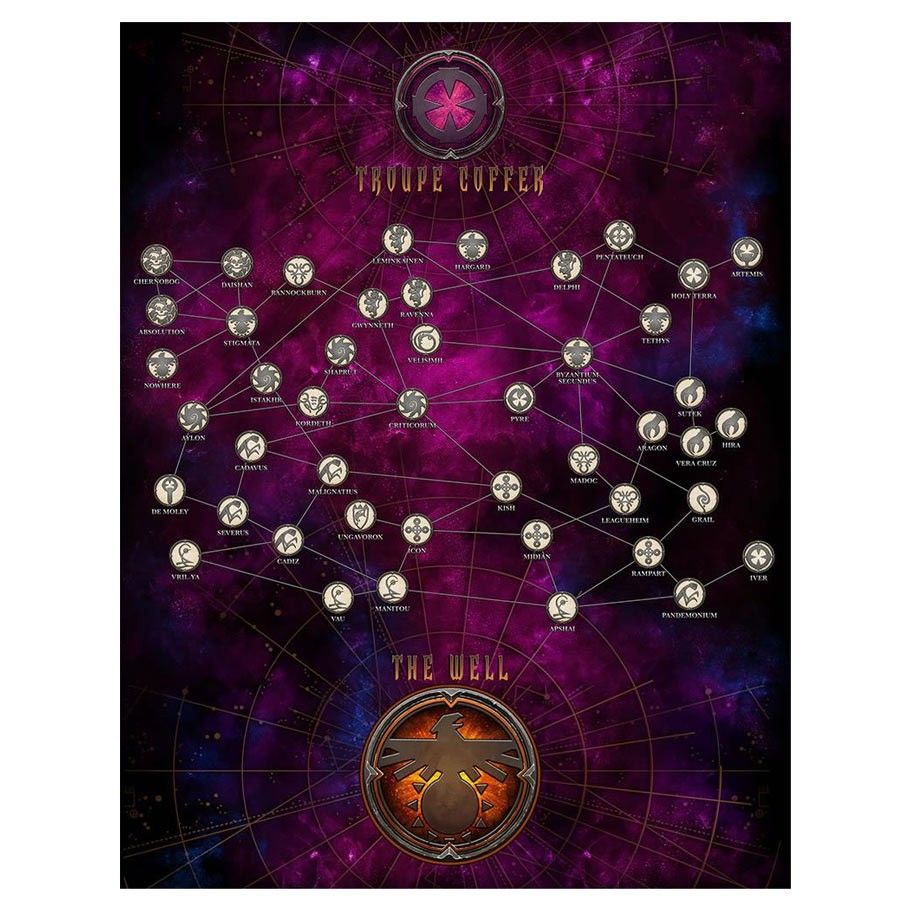 Fading Suns: Jumpweb Map RPG Maps Other