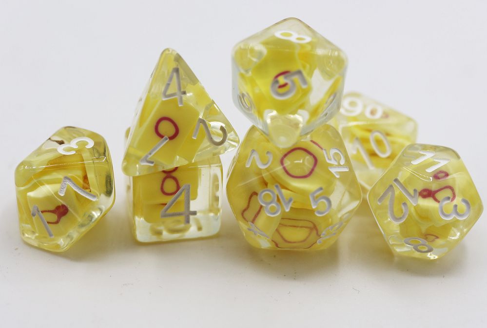 7ct Pride Intersex Dice Dice Foam Brain Games