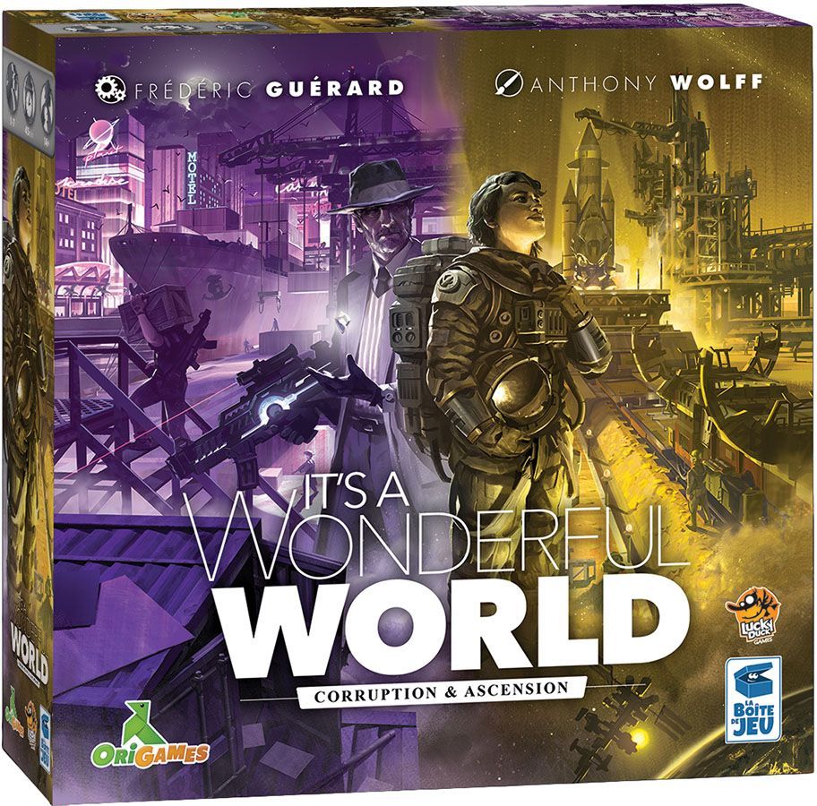 It's a Wonderful World: Corruption & Ascension Board Games Lucky Duck Games